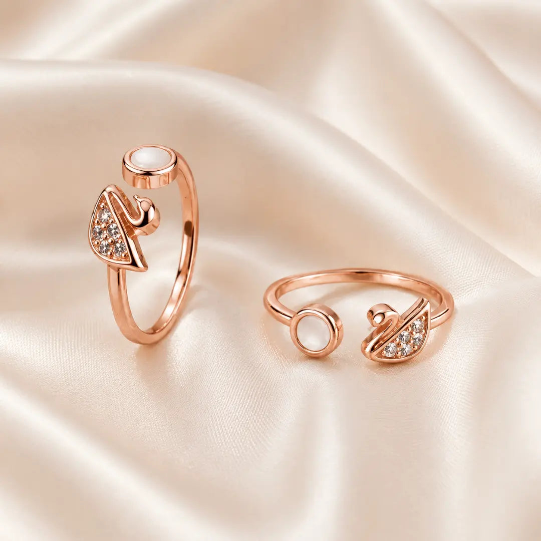 Mashha 925 silver Swanlight Toe Rings Mashha