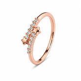 Mashha 925 Silver Celestia Starfall Ring Mashha
