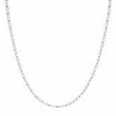 Mashha 925 Silver Edge Silver Chain (30 cms)