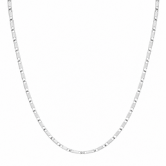 Mashha 925 Silver Edge Silver Chain (30 cms)