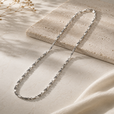 Mashha 925 Silver Apex Chain for men (30 cms)