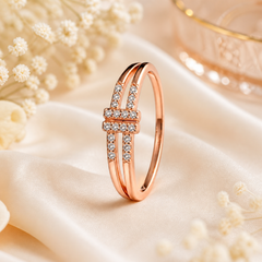 Mashha 925 silver Stellar Bond Ring
