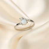 Opal Radiance 925 Silver Ring Mashha