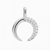 Lunar Elegance Crescent Pendant