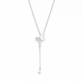 Mashha 925 Silver Rhodium Plated Nova 925 Necklace