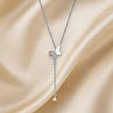Mashha 925 Silver Rhodium Plated Nova 925 Necklace Mashha