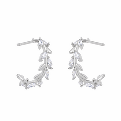 Mashha 925 silver Natkhat Noor Hoop Earrings Mashha