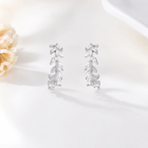 Mashha 925 silver Natkhat Noor Hoop Earrings