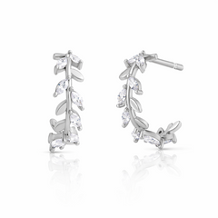 Mashha 925 silver Natkhat Noor Hoop Earrings Mashha