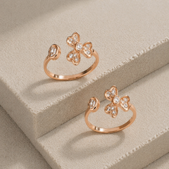 Mashha 925 Silver Bloom Charm Toe Ring