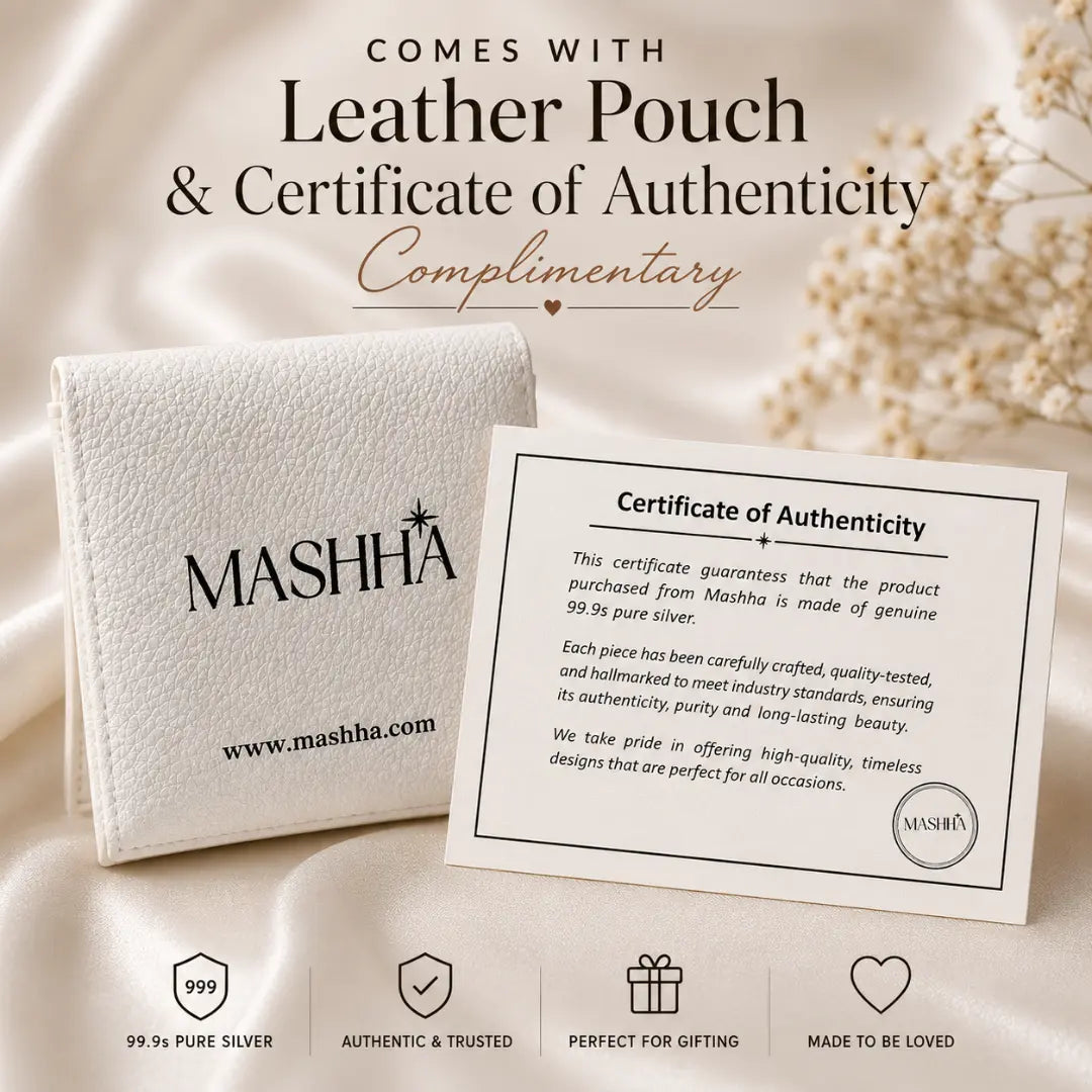 Mashha 10g Fine Silver Wedding Congratulations Coin – 999 Purity Mashha
