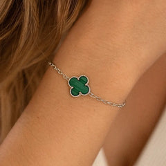 Matcha Coffee Clover Bracelet – Mashha Mashha