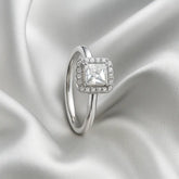 Radiant Halo Princess Ring (Adjustable) Mashha