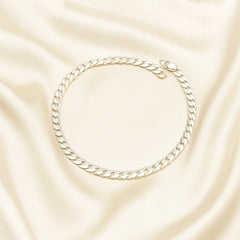 Classic Curb Chain Bracelet Mashha