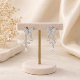 Mashha 925 Silver Butterfly Delicacy Earrings Mashha