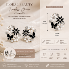 Mashha 925 Silver The Blooming way Earrings Mashha