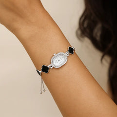 Royale Oval-Cut Crystal Watch Mashha