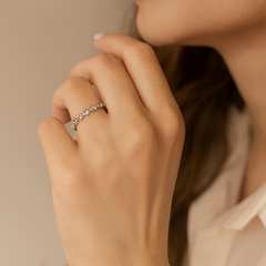 Bezel Sparkle Eternity Ring