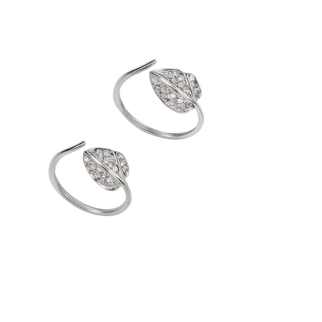 Mashha 925 Silver Nature’s Grace Toe Ring Mashha