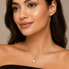 Mashha 925 Silver Cosmic Love Pendant Mashha