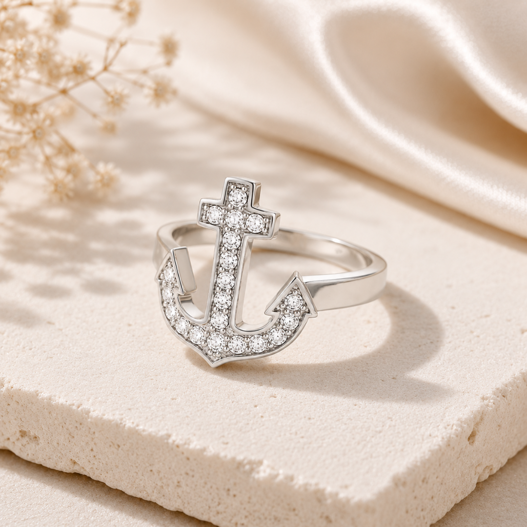 Anchor Silver Ring Mashha