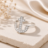 Anchor Silver Ring Mashha