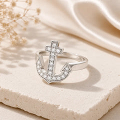 Anchor Silver Ring Mashha