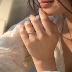 Mashha 925 Silver Pearl Beach ring