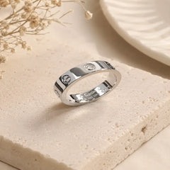 Mashha 925 Silver Titan Ring for Men & Women Mashha
