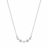 Silver Starlight Curve Pendant Mashha