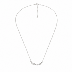 Silver Starlight Curve Pendant