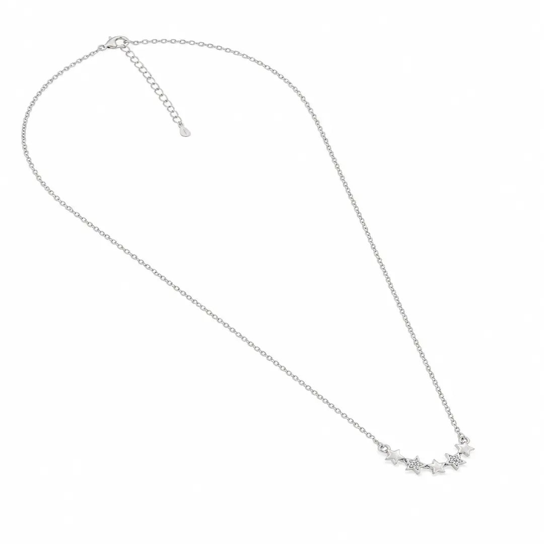 Silver Starlight Curve Pendant Mashha