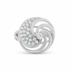 Celestial Swirl 925 Silver Ring