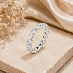 Classic Bezel Eternity Band (size-8) Mashha