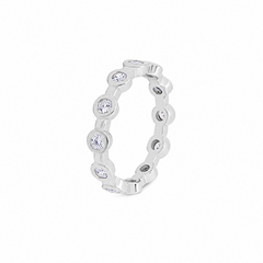 Bezel Sparkle Eternity Ring