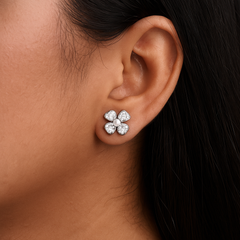 Mashha 925 Silver Garden's Girlfriend Earrings