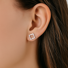 Minimalist Square Studs