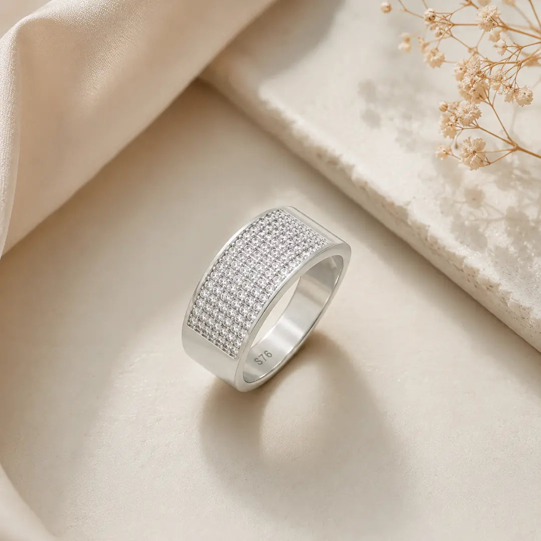 Men's CZ Statement Ring Mashha