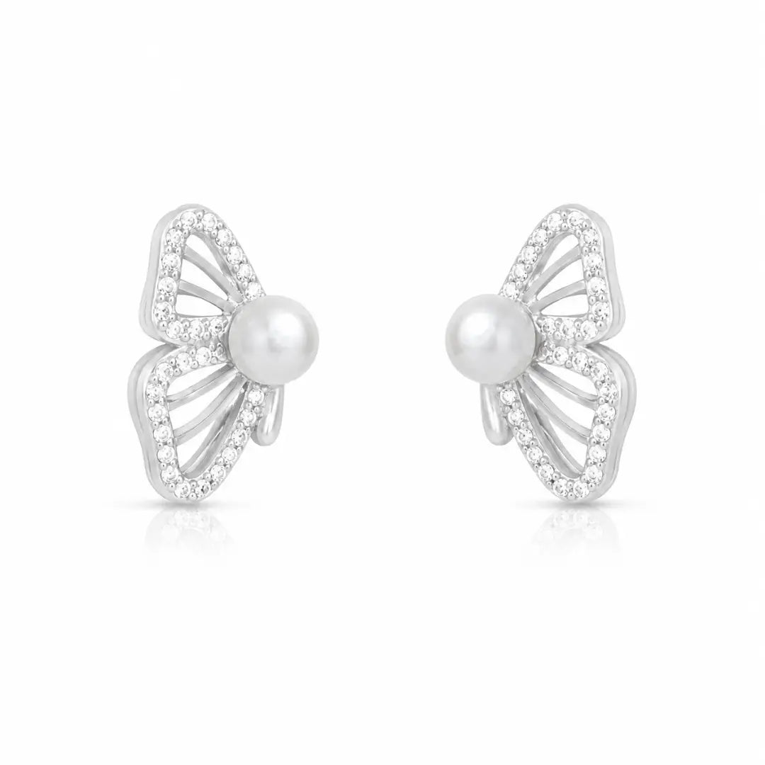 Mashha 925 Silver Titli Tadka Earrings Mashha