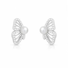 Mashha 925 Silver Titli Tadka Earrings Mashha