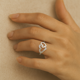 Entwined Hearts Ring