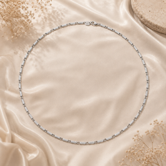 Mashha 925 Silver Apex Chain for men (30 cms)