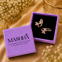 Mashha 925 Silver Micky Mouse Toe Rings