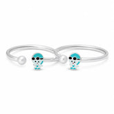 Mashha 925 Silver Cool Dude Design Silver Baby Kada Mashha