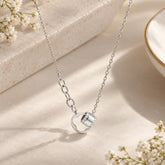 Mashha 925 Silver Loop Luxe Necklace Mashha