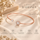 Aurielle Bloom Open Cuff Bracelet Mashha
