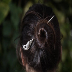 Silver Parrot Motif Hair Accessory Mashha