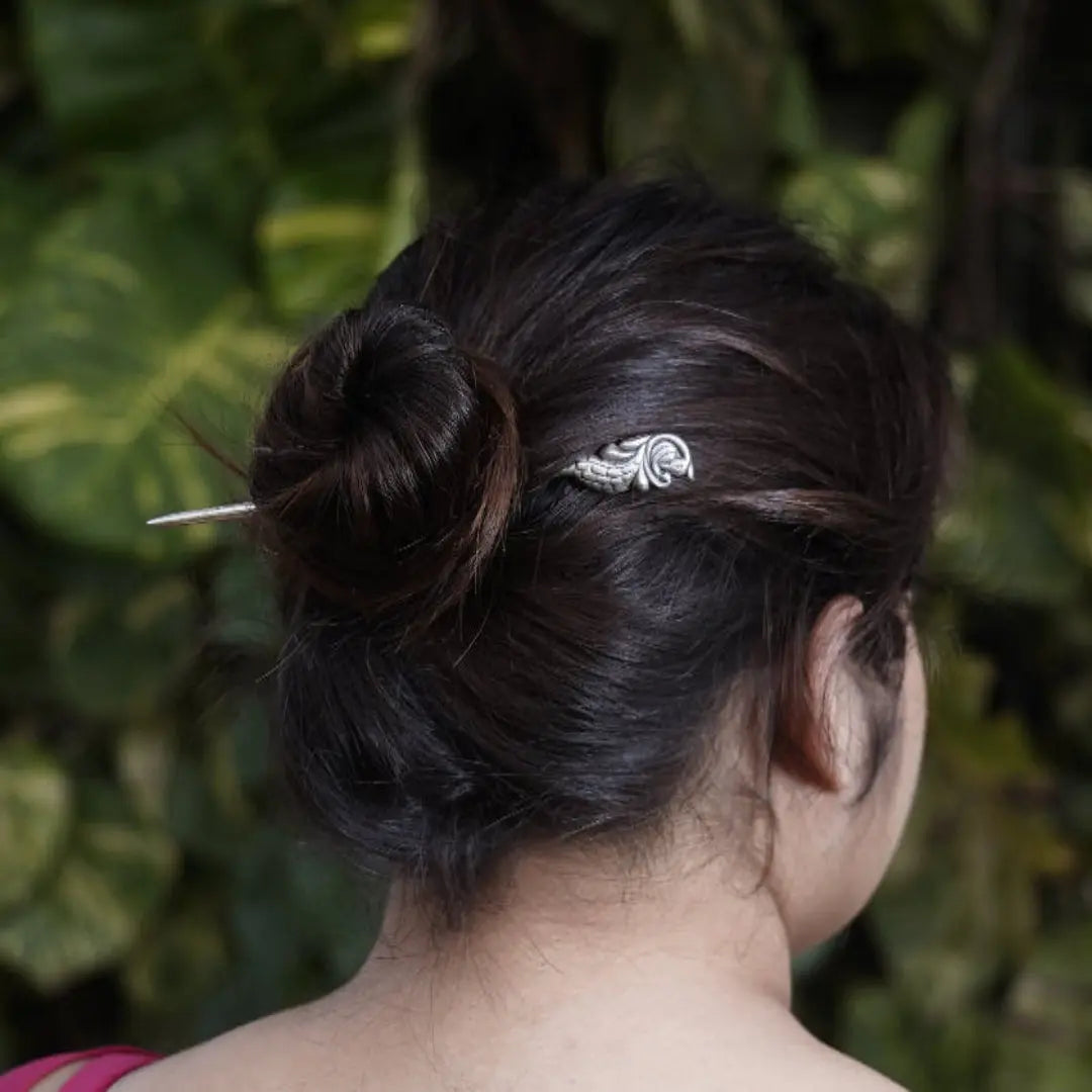 Peacock Feather Hair Accessory Mashha