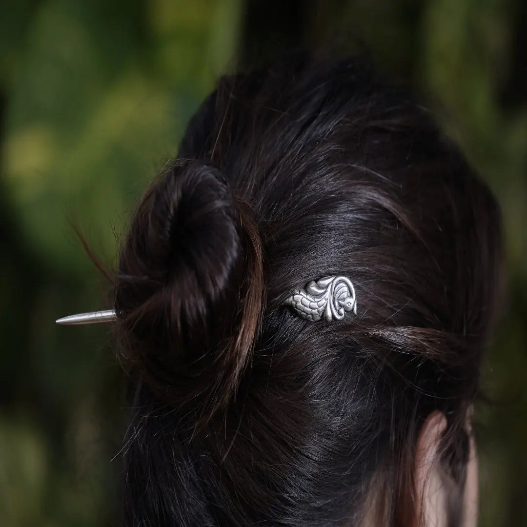 Peacock Feather Hair Accessory Mashha