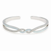 Mashha 925 Silver Eterna Weave Bangle Mashha